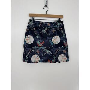 Jack Smith Athletic Skort Bird Floral Print Medium High Rise